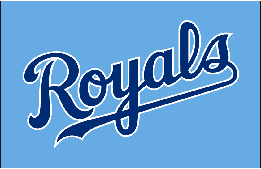 Kansas City Royals 2008-2011 Jersey Logo fabric transfer